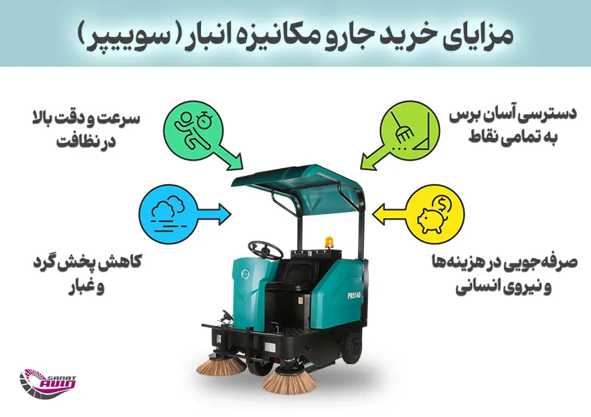 خرید جاروب مکانیزه