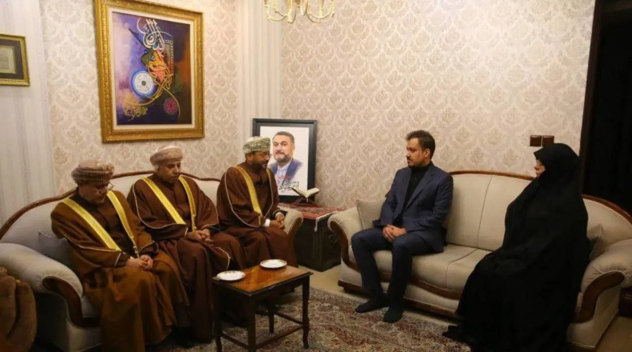 وزیر خارجه عمان در خانه امیر عبداللهیان