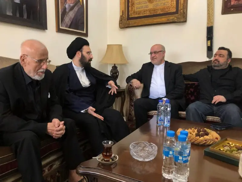 سید علی خمینی در بیروت