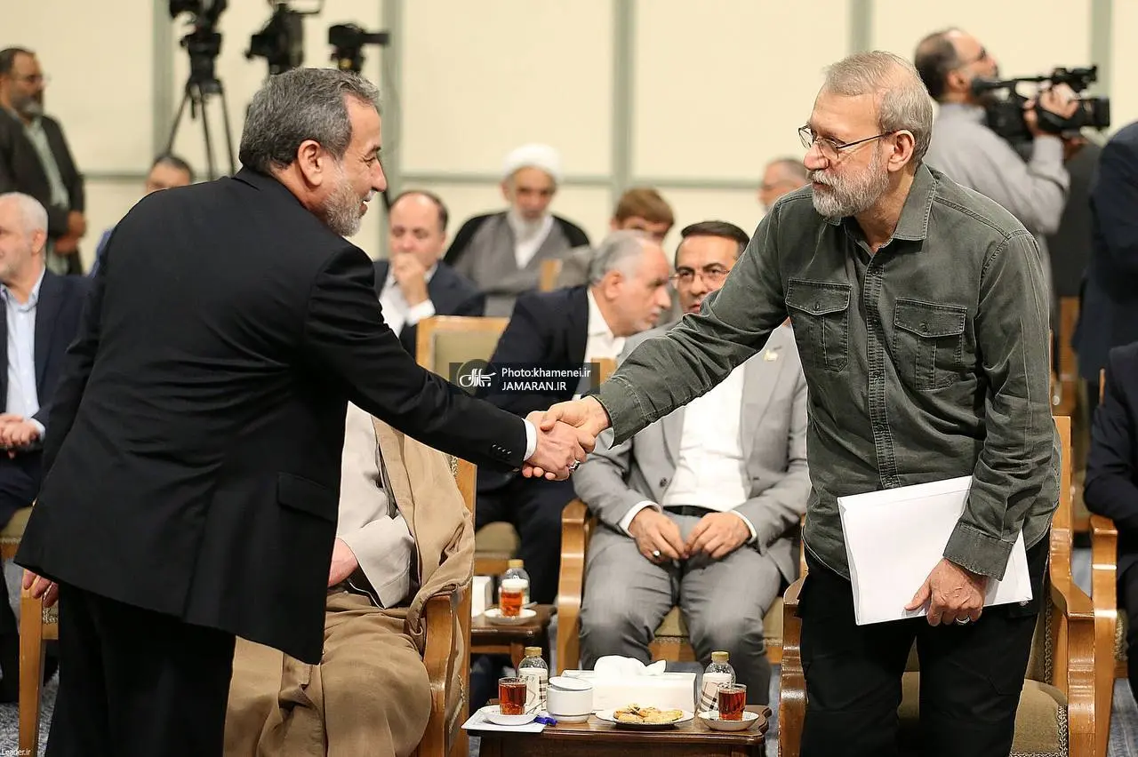 عراقچی و لاریجانی