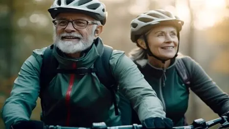 نقش دوچرخه برقی در بهبود مشکل زانو