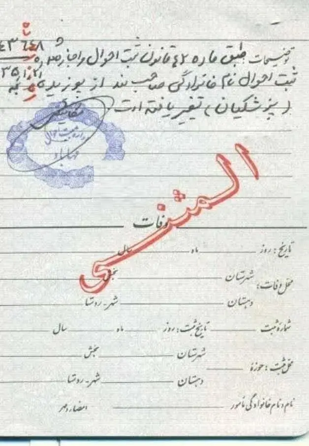 شناسنامه پزشکیان