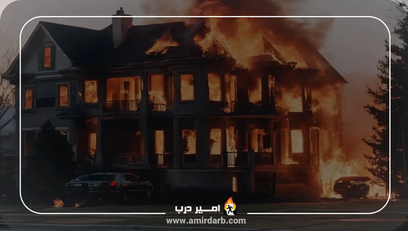 آیا درب ضد حریق مانع گسترش آتش در آپارتمان می‌شود