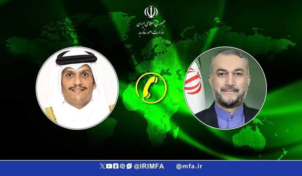 گفت و گوی وزرای خارجه ایران و قطر