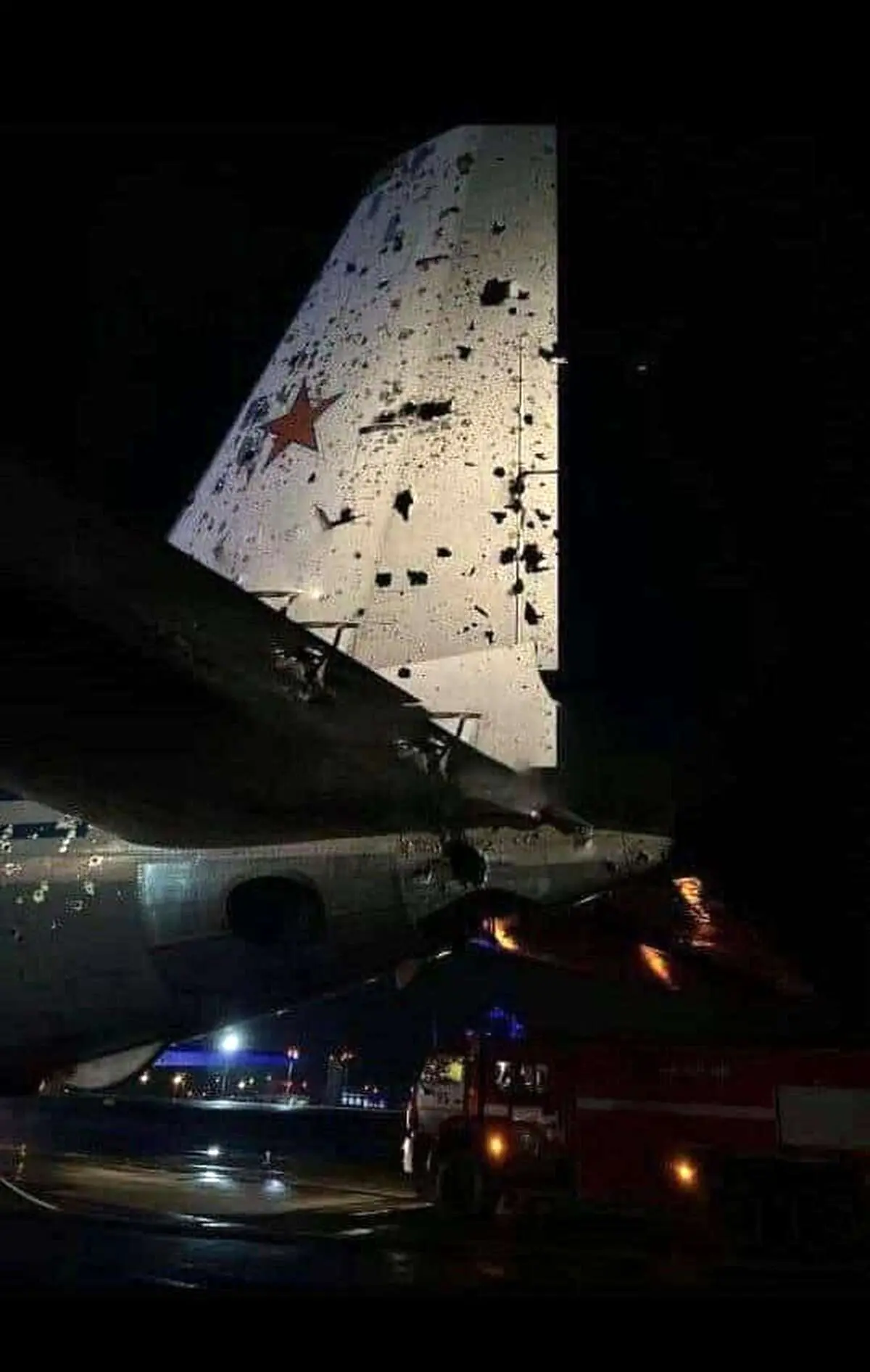 موشک پدافندی، هواپیمای روسیه را آبکش کرد +عکس
