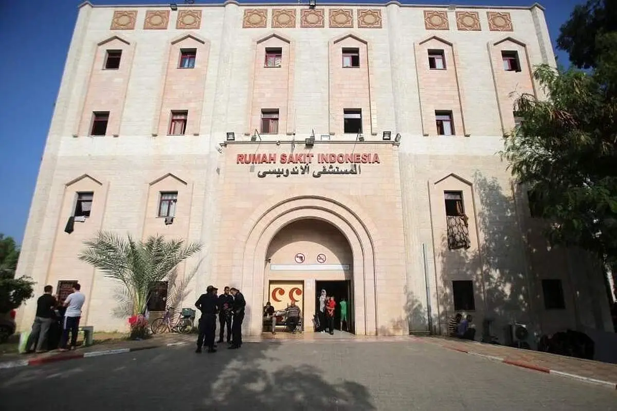 نفس بیمارستان اندونزی غزه ایستاد