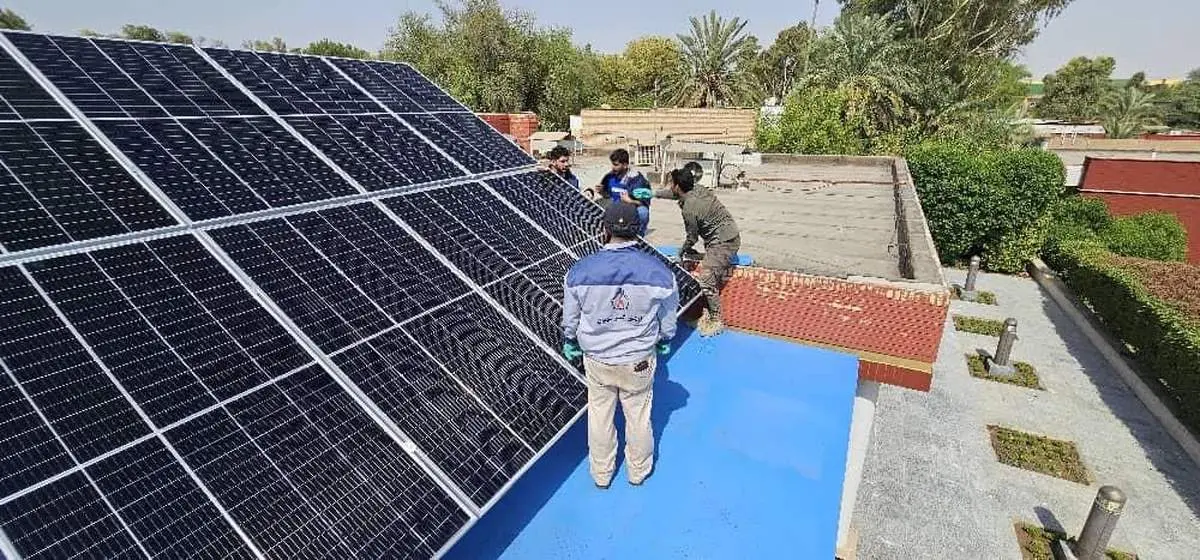 فاز آزمایشی نیروگاه ۶۰۰ مگاواتی شرکت فولاد خوزستان در حال نصب میباشد