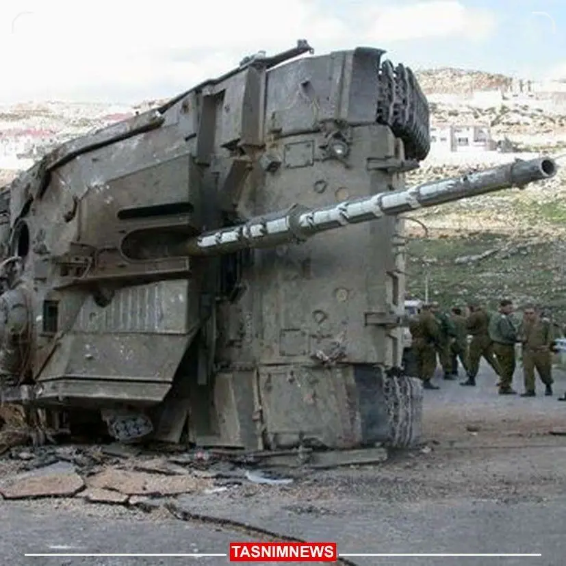 انهدام ۳۷ تانک اسرائیلی در ۴۸ ساعت گذشته 