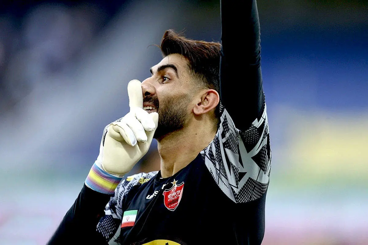 بیرانوند خطاب به داور: تیم را بدبخت کردی ، هیچی نگو!