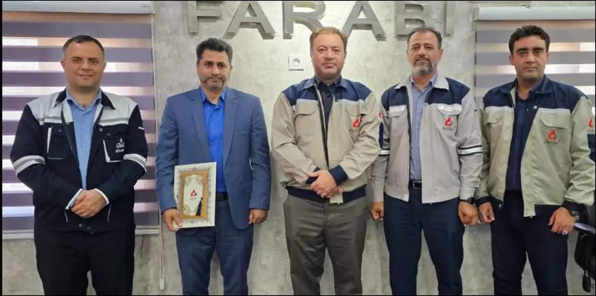 سرپرست واحد منابع انسانی پتروشیمی فارابی معارفه شد