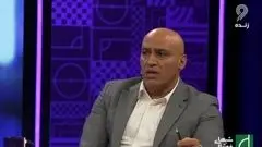 درخواست  منصوریان روی آنتن زنده  از مدیران هلدینگ