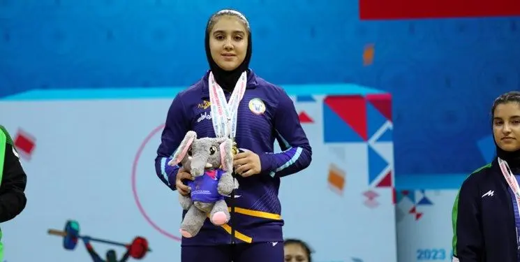 تاریخسازی دختر ورزشکار ایرانی در مسابقات قهرمانی آسیا