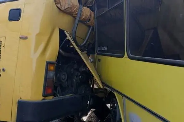 تصادف هولناک ۲ اتوبوس در جاده مخصوص کرج/ ۲۶ نفر مصدوم تاکنون