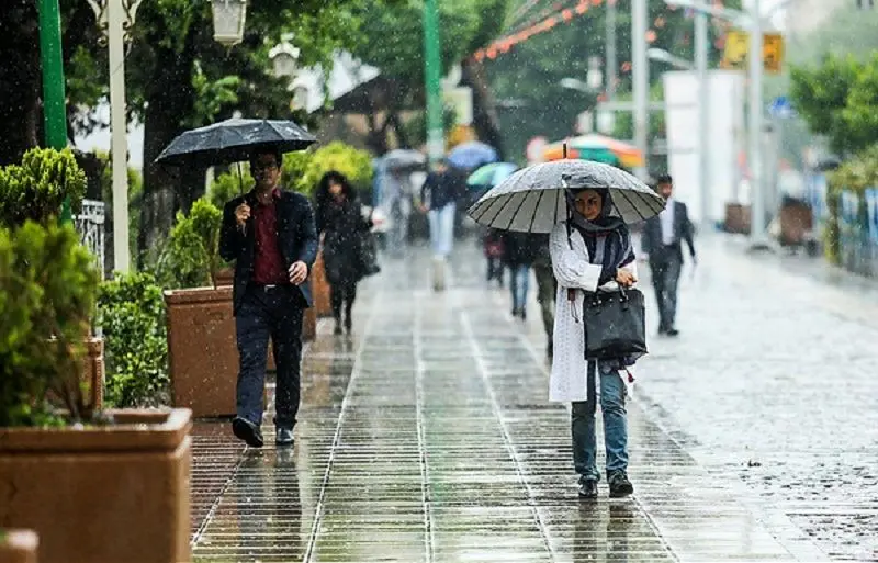 بارندگی های تهران ۴۴ درصد کم شده