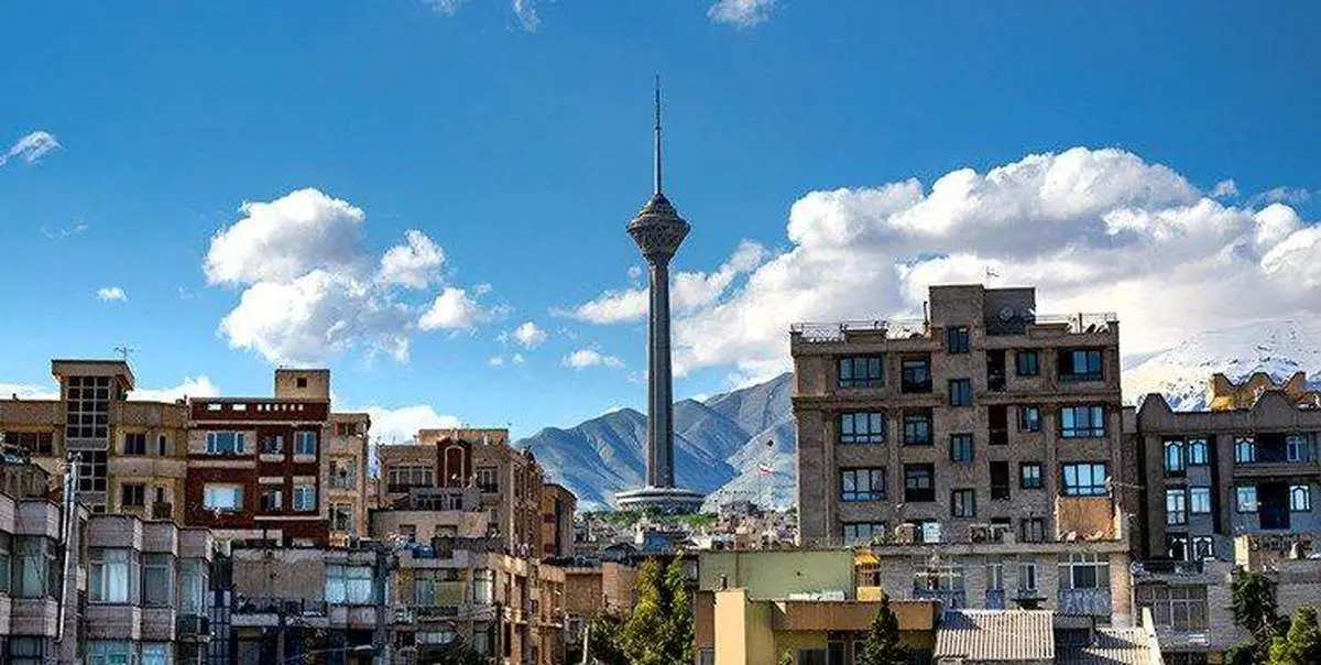 آسمان صاف همراه با وزش باد برای آسمان تهران