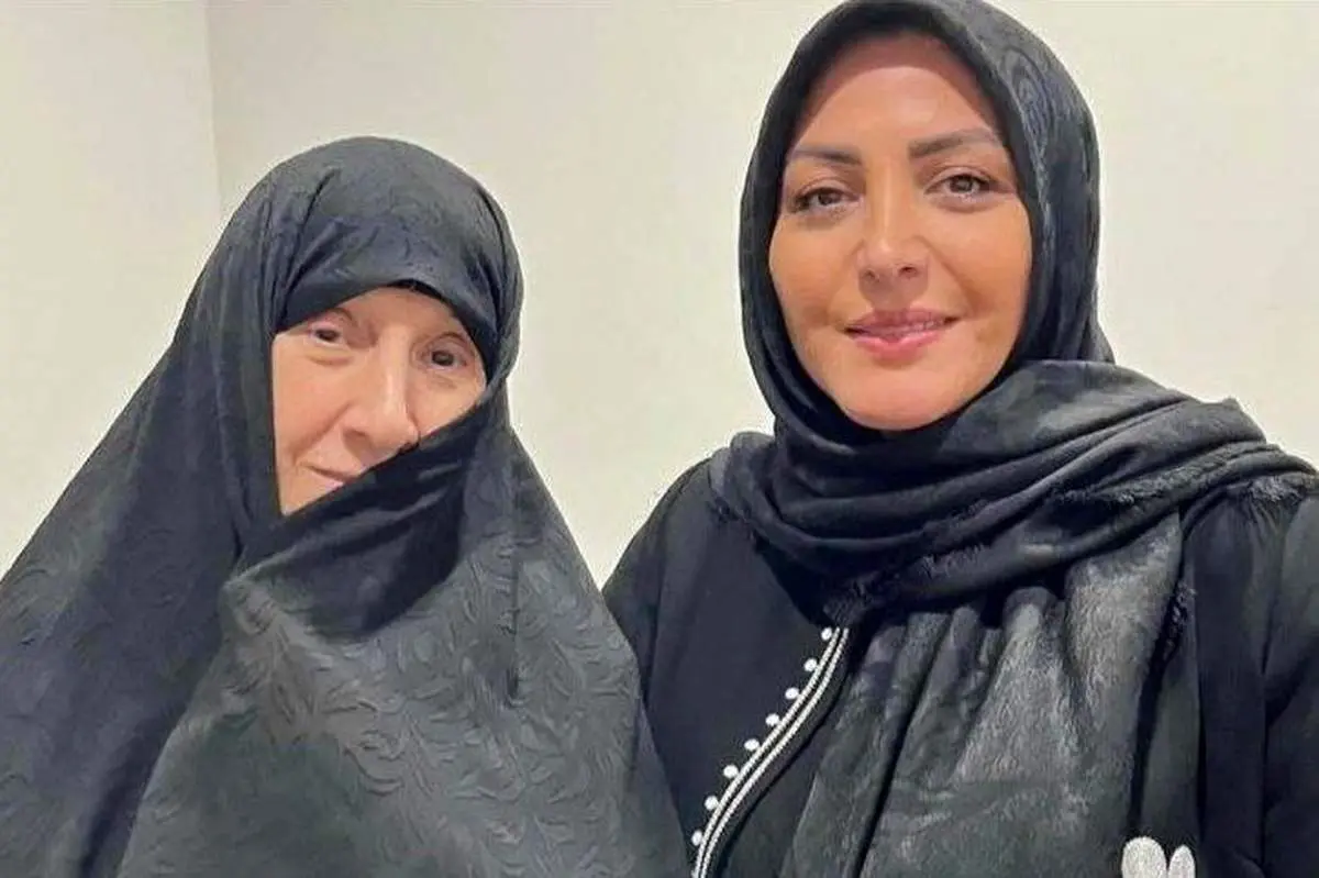 استوری معنادار المیرا شریفیمقدم درباره مادر علی انصاریان
