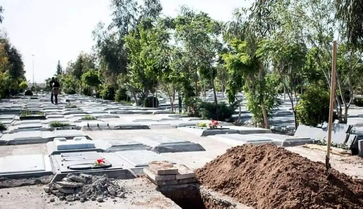 گریه کن های بهشت زهرا همراه با غش و خودزنی!