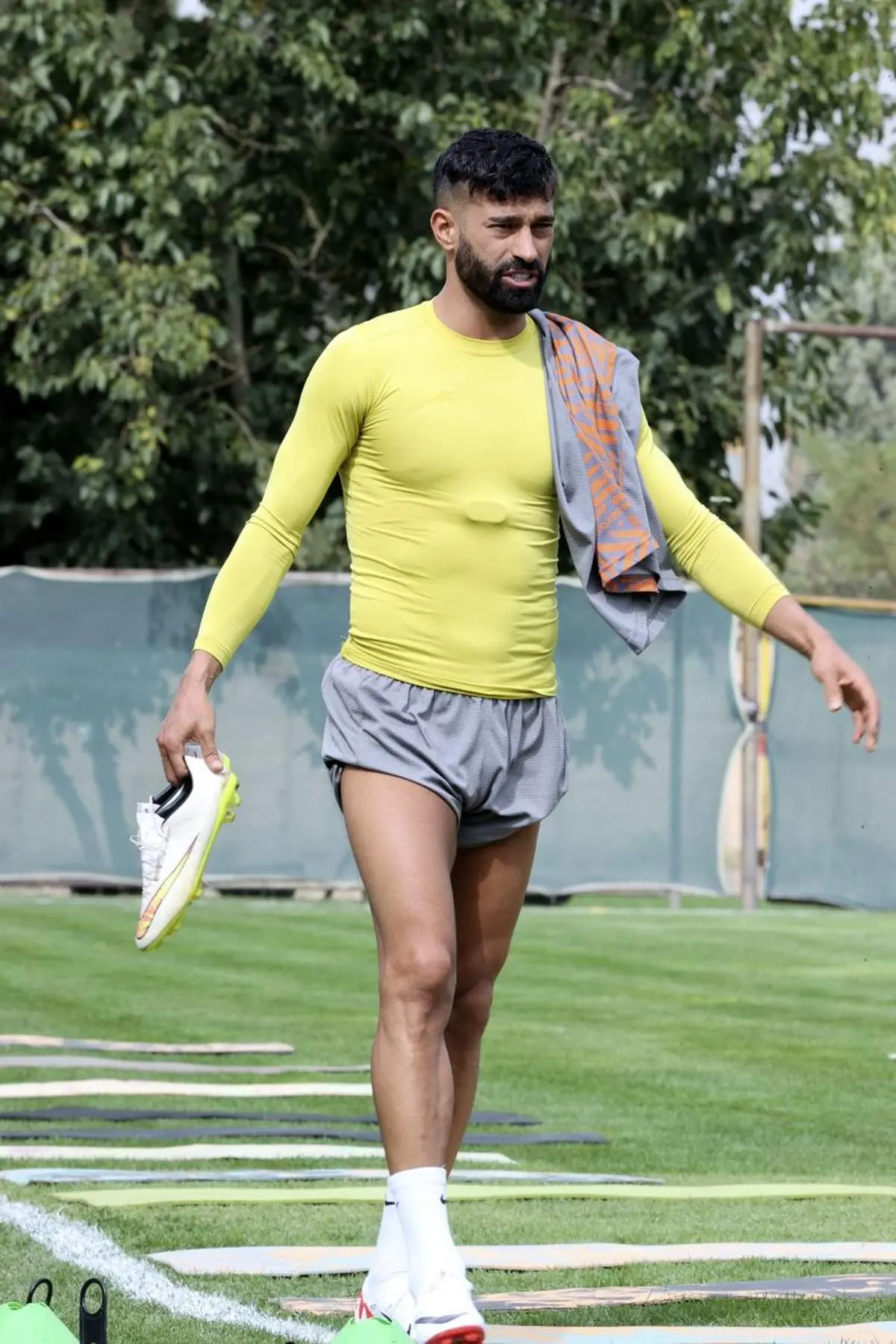 آمادگی بدنی رامین رضاییان در ۳۳ سالگی/ عکس جدید