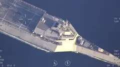  پیام مستقیم سپاه به ناو آمریکا در خلیج‌فارس 