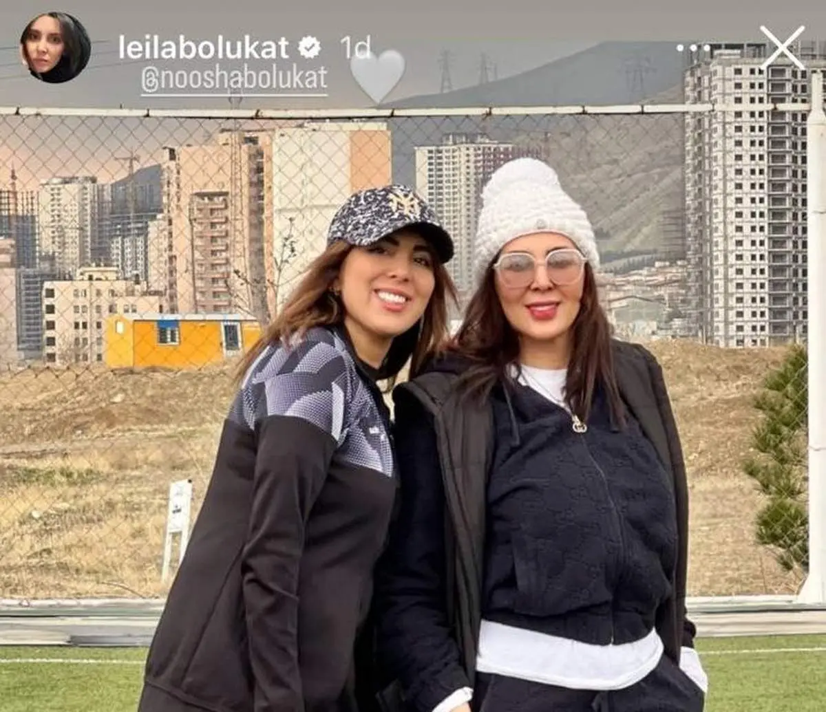 شباهت عجیب لیلا بلوکات و خواهرش/ عکس