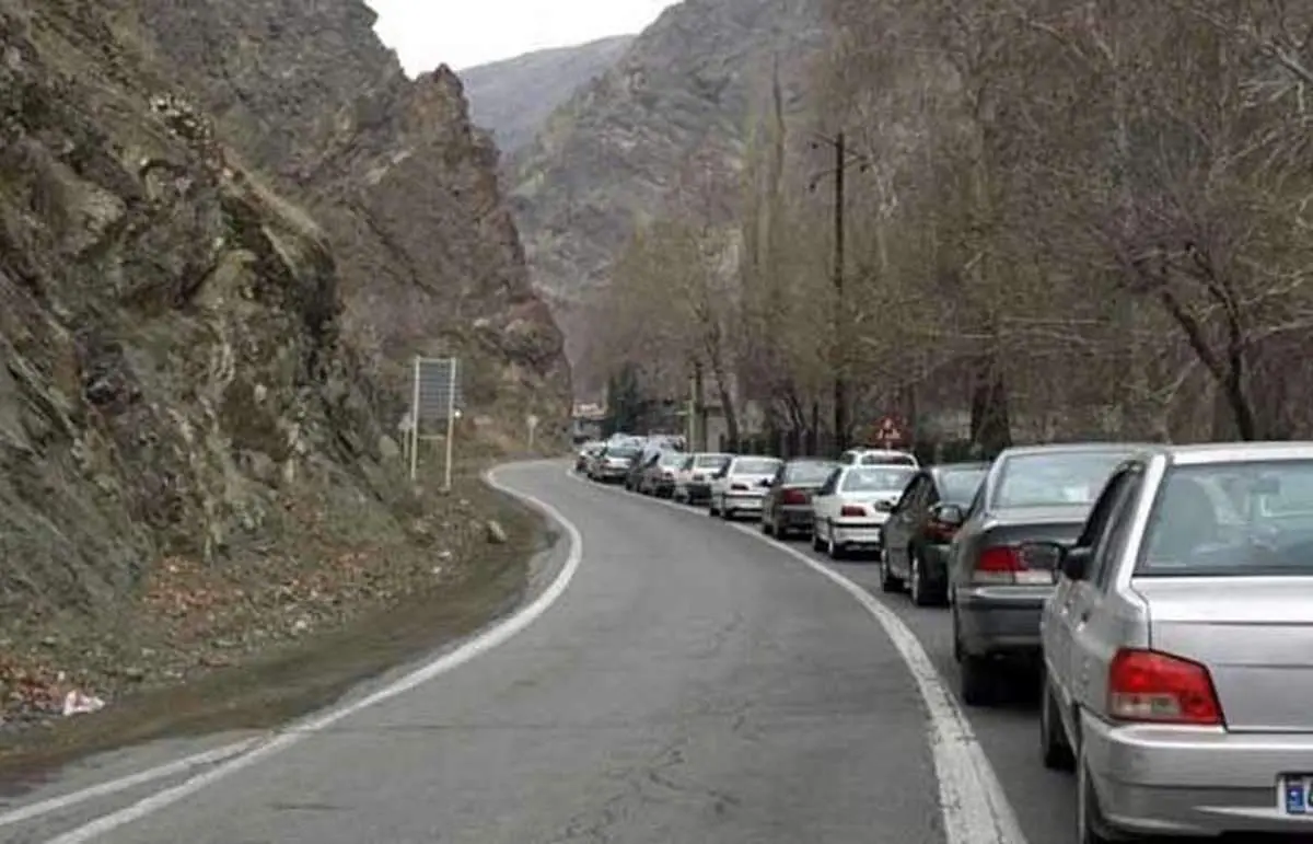 جاده چالوس و آزادراه تهران شمال از فردا یکطرفه میشود