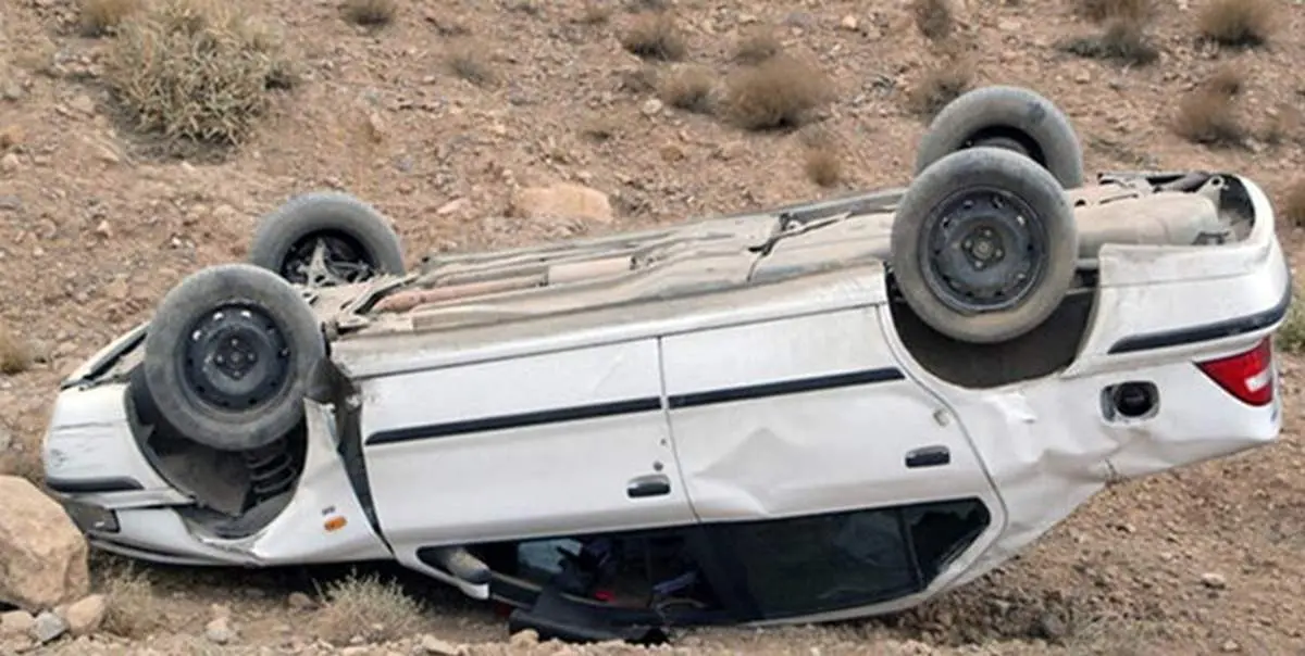 ۶ کشته و زخمی در اثر واژگونی  پژو پارس