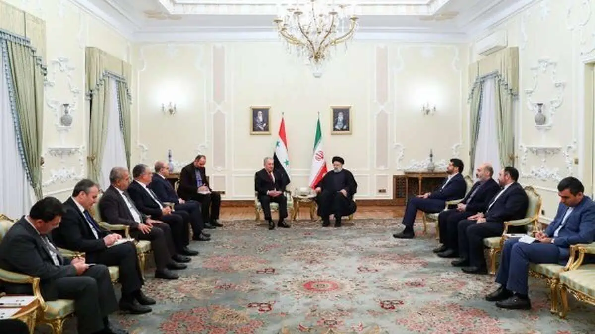 در دیدار رئیسی با نخست وزیر سوریه چه گذشت