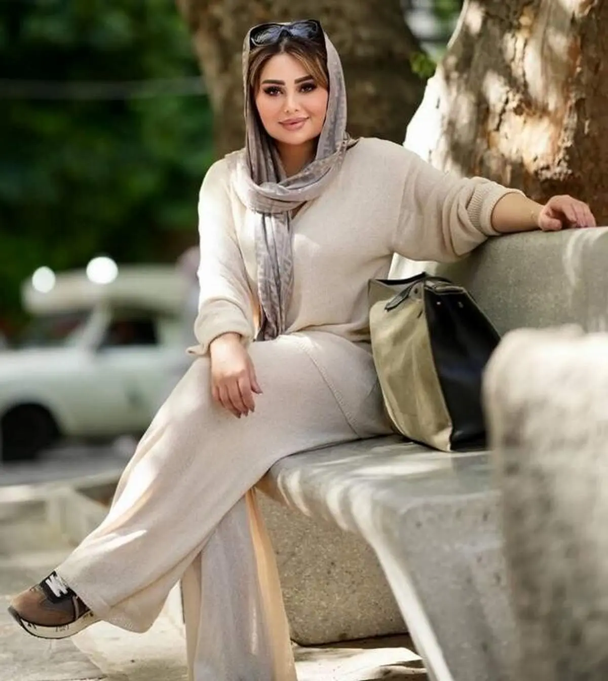 حضور جنجالی مجری زن عرب در تهران خبرساز شد/ عکس