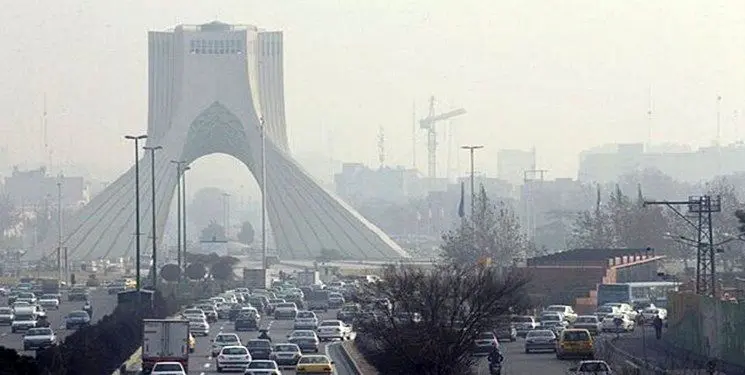 هوای تهران دوباره آلوده شد و برای گروه های حساس ناسالم