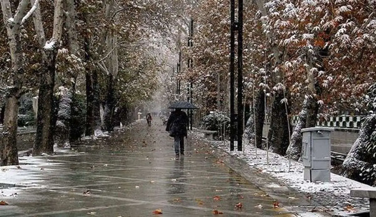 روزی که تهران یخ زد / تصویر