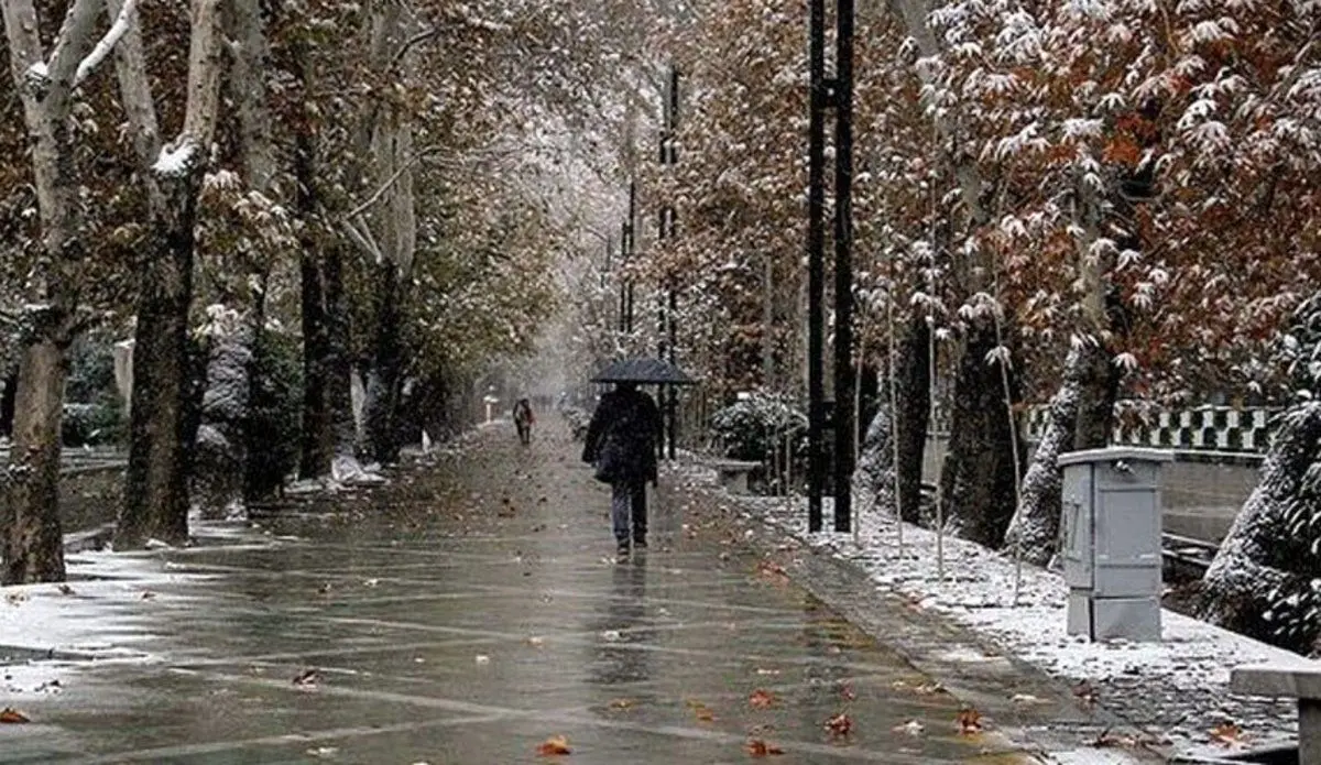 تهران اولین روز زمستان برفی می شود