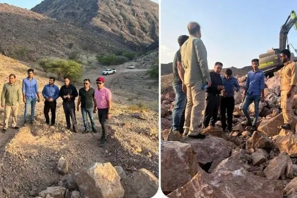بازدید مدیرکل صمت جنوب کرمان از آغاز عملیات اکتشاف پهنه شرکت گهر زمین