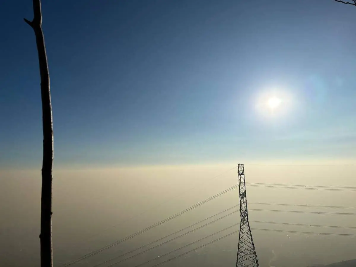 تهران در حجم آلودگی هوا محو شد! 