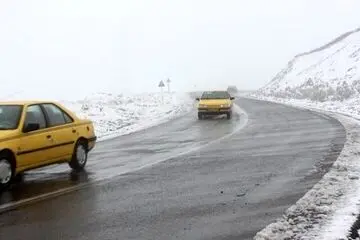 برف سنگین در مسیر چند استان