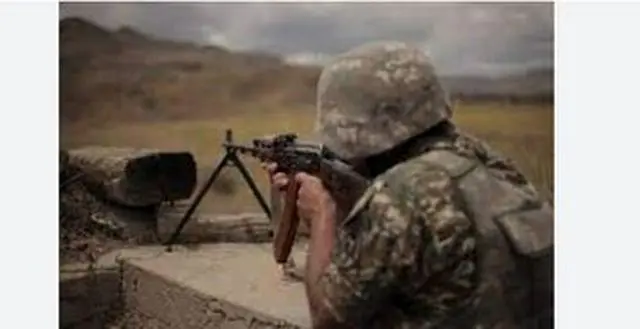 درگیری مرزی نیروهای آذربایجان و ارمنستان 