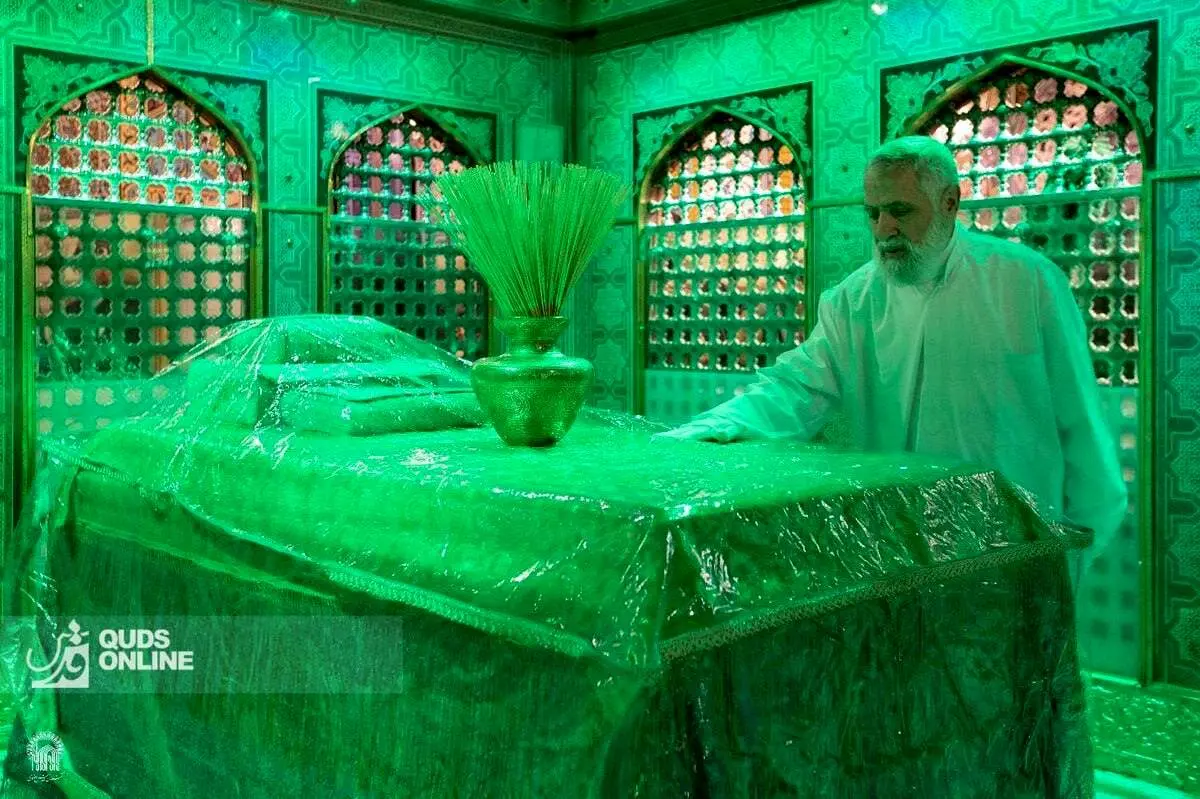 عکس دیده نشده رهبر جدید حزبالله در مراسمی خاص