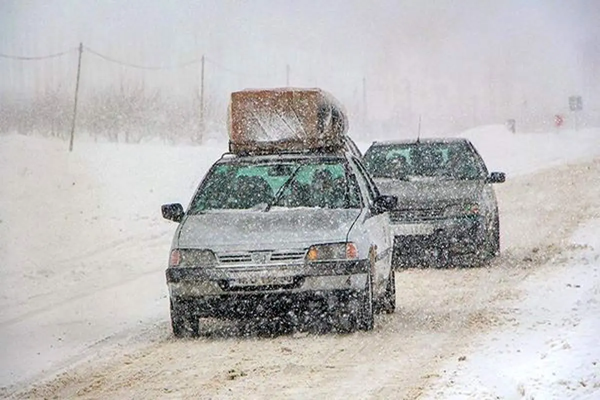 کولاک برف، رعدوبرق و مهگرفتگی در این 8 استان