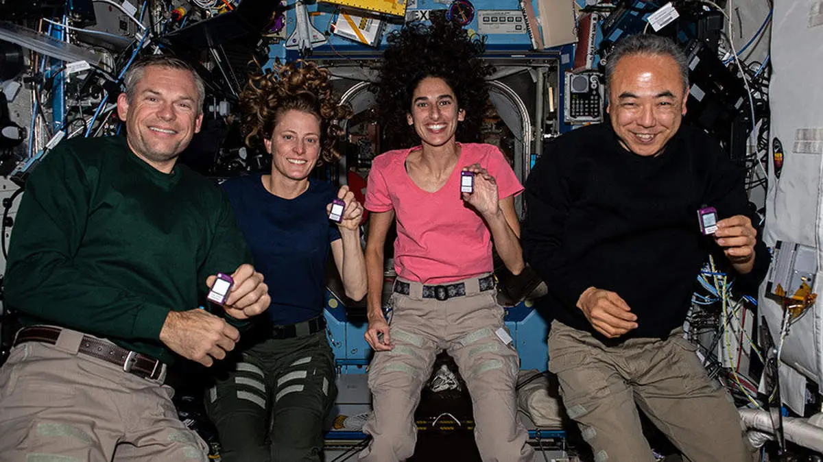 یاسمین مقبلی در فضا پزشک شد!+ عکس