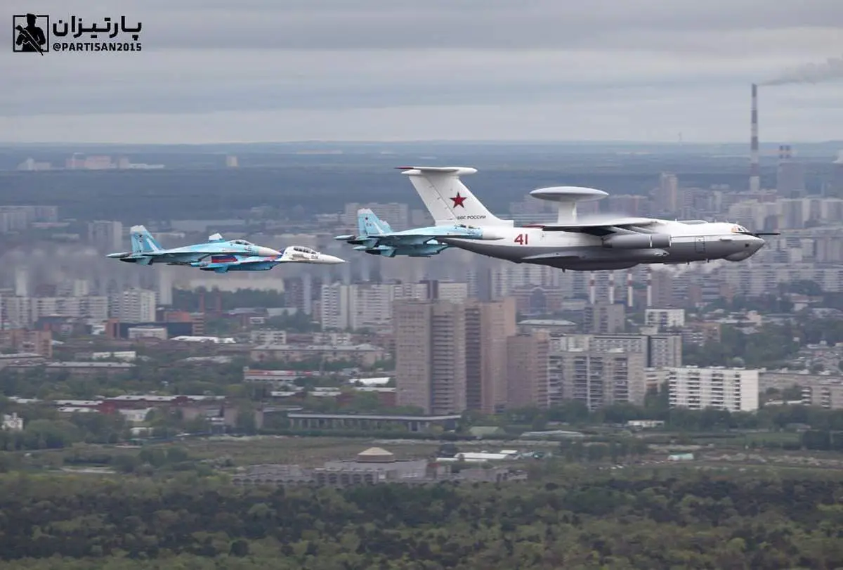 A-50 روسیه بازسازی شد+ عکس