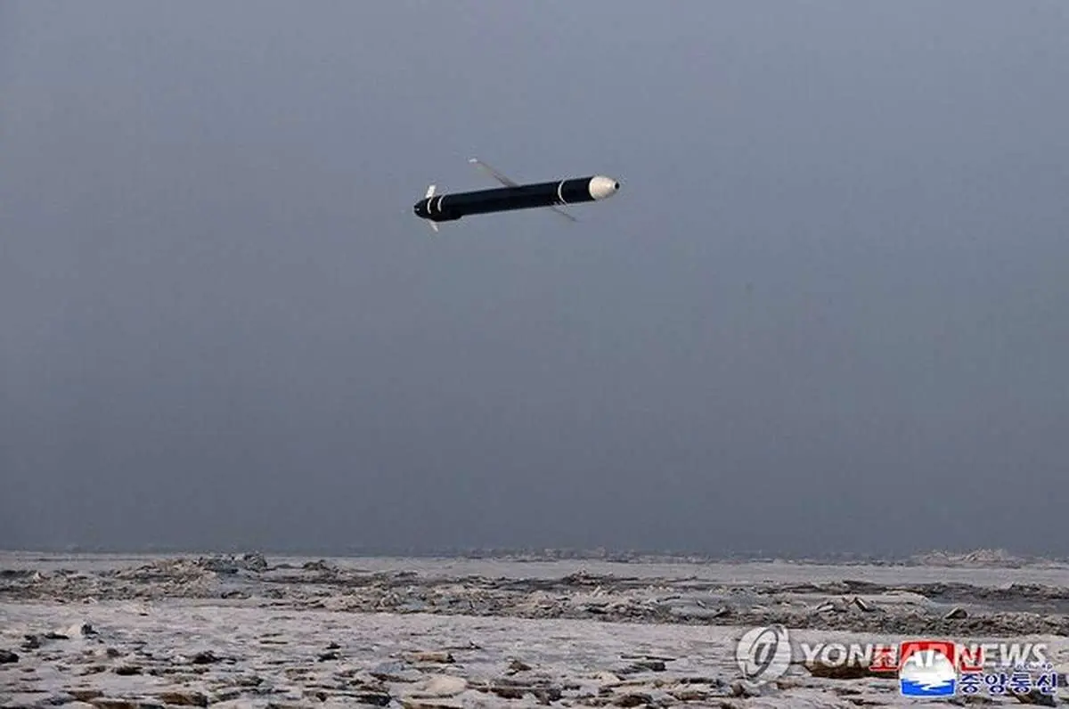 کره‌شمالی چندین موشک کروز شلیک کرد