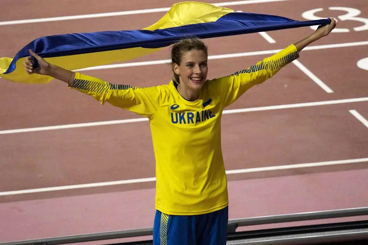 تصاویری از خانم اوکراینی که حواس کل المپیک را پرت کرد!