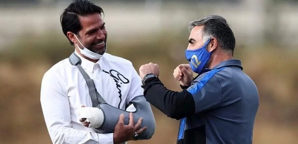  امیرحسین صادقی همه را به سُخره گرفت/ عکس