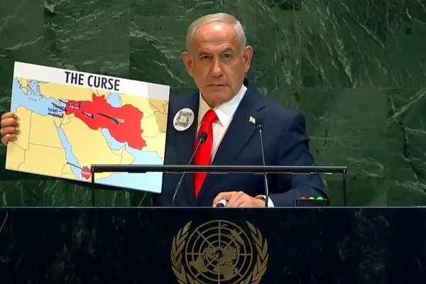گزافه‌گویی نتانیاهو علیه ایران در سازمان ملل