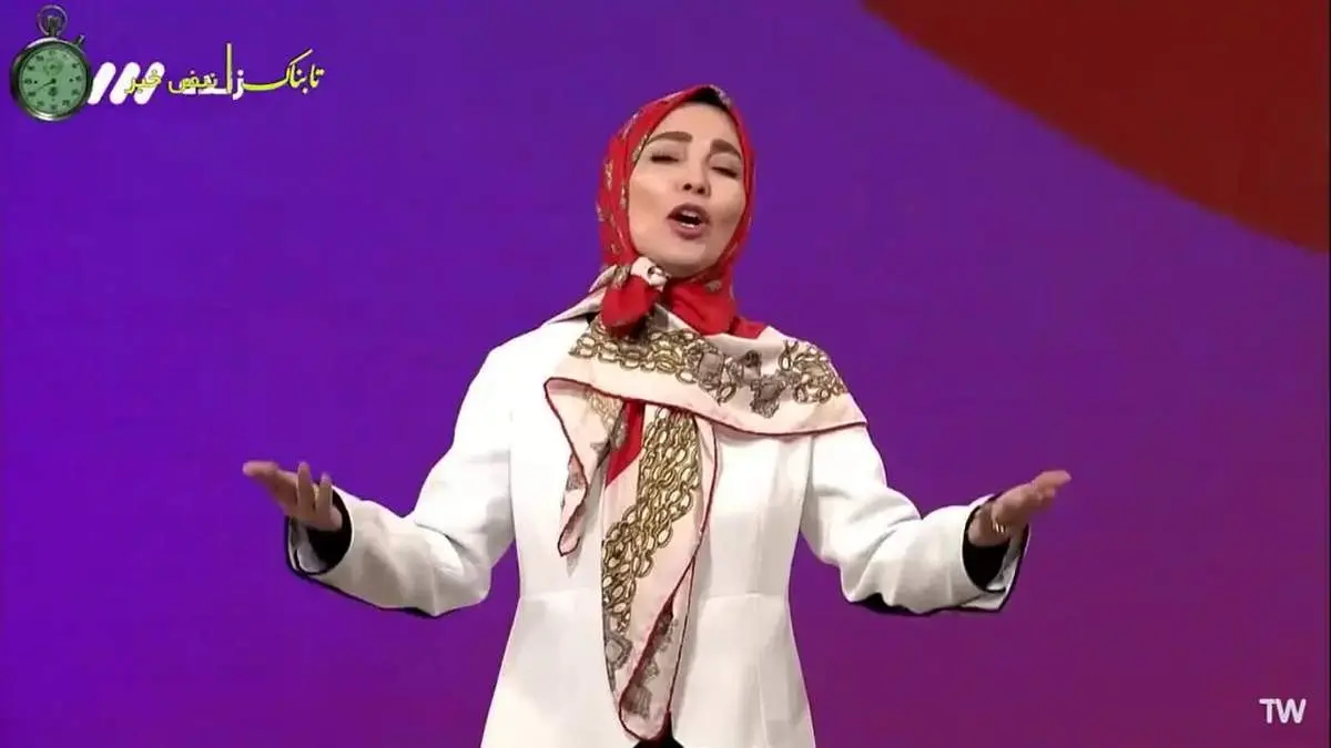 بازگشت ژیلا صادقی به تلویزیون با کت و دامن / ببینید