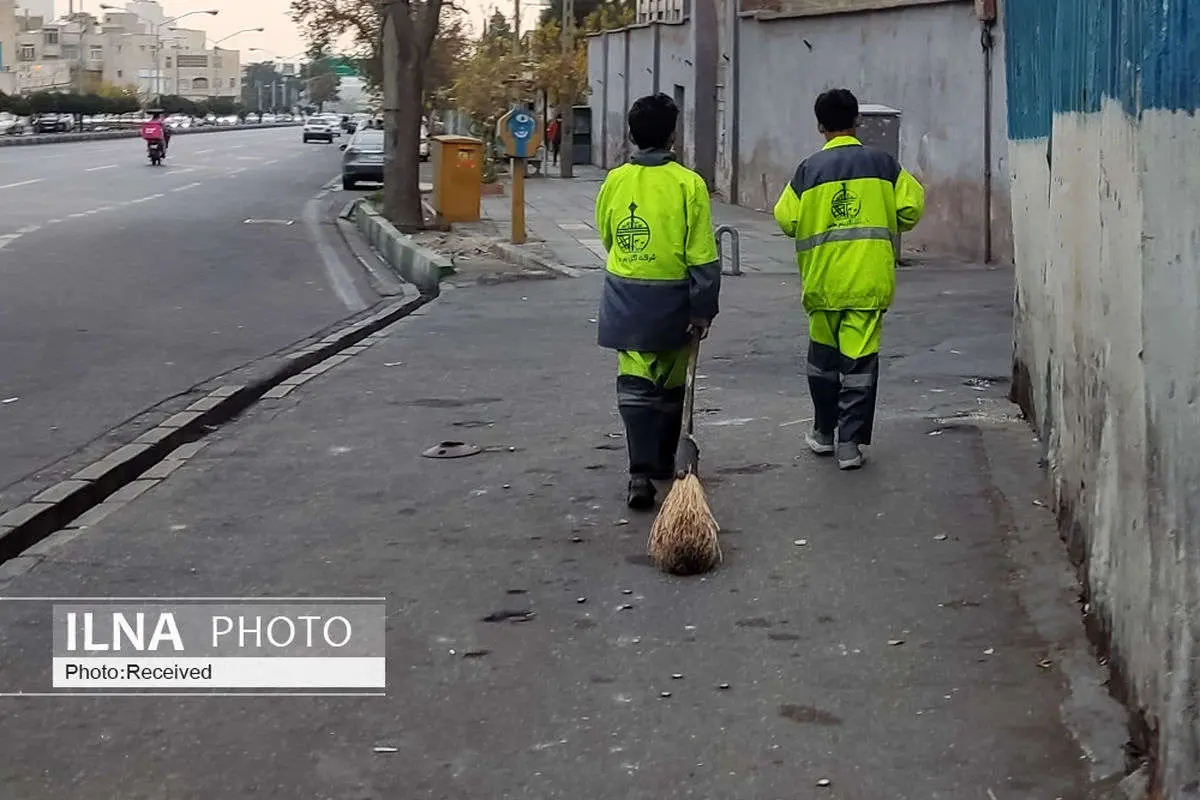 تداوم رفتگری اتباع زیر ۱۸ سال در تهران