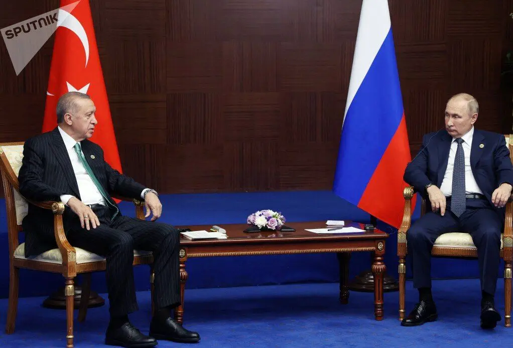 روسای جمهور روسیه و ترکیه دیدار کردند / تاکید اردوغان و پوتین بر اهمیت توافق غلات
