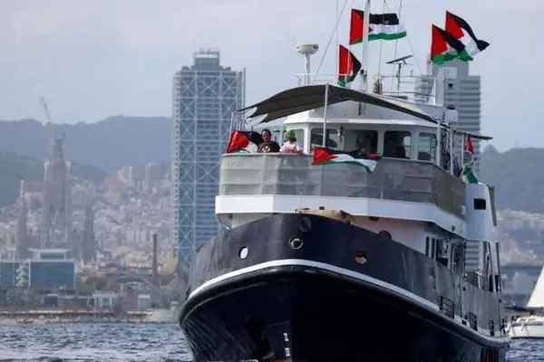 ناوگان «صمود» وارد منطقه خطر اسرائیل شد