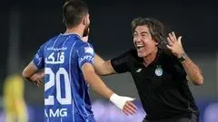 ساپینتو: به تیمم افتخار می کنم/  ما فقط داوری عادل میخواهیم