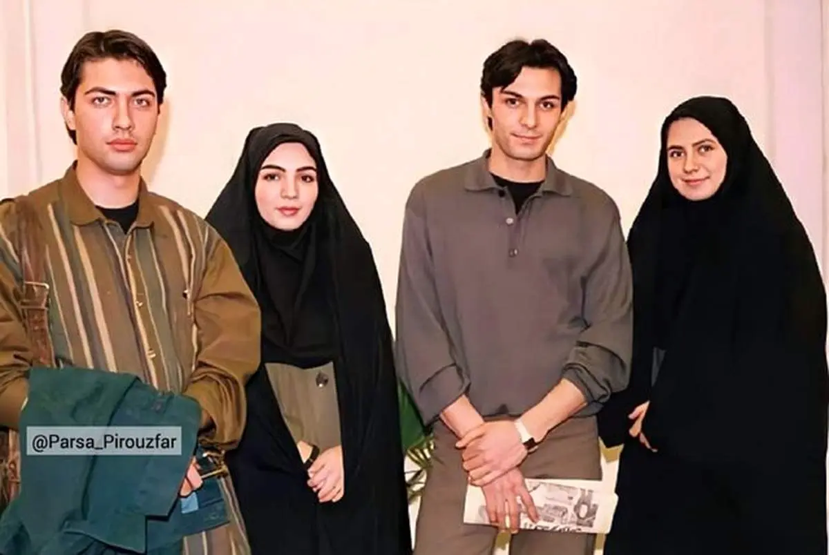 قاب عاشقانه رامینِ سریال «در پناه تو» با همسرش