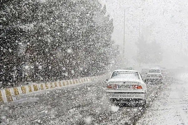 ببینید/ برف شدید در شهرستان فریمان خراسان رضوی
